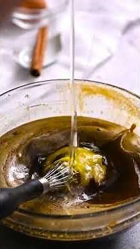 Warm Gingerbread Cake with Egg Nog Crème Anglaise 🍪🎄⛄️‪@RhubarbAndCod‬