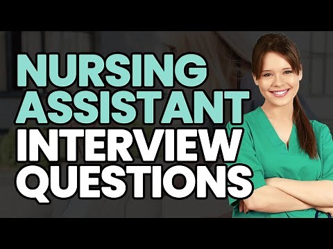 24 CNA Interview Questions and Answers (GENERAL AND BEHAVIORAL)