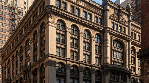 Why this post-fire building hid massive bank vaults in its basement