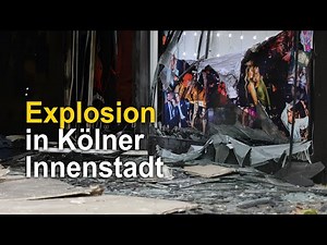 Explosion in Köln: Mann legt Sprengsatz vor Nachtclub ab – Großeinsatz der Polizei