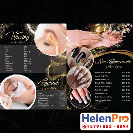 58 reactions · 12 shares | Từ tiệm đầu tiên đến giờ, tôi vẫn chọn Helenpro  Thiết kế đẹp – Support tận tâm – Chất lượng ‘đỉnh của chóp’. Menu chống nước, pricelist sang xịn, decal đẹp đến khách nào cũng khen! | HelenPro Canada | Facebook