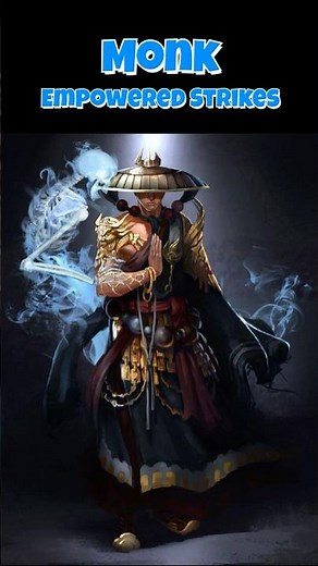 #dnd Monk Empowered Strikes