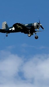 The Corsair - Gear and Tailhook down pass. The Commemorative Air Force FG-1D Corsair flew a great slow pass with the Tailhook and landing gear extended at Geneseo. #corsair #low #slow #beauty | Ryan Tykosh Photography