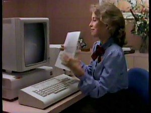 1983 IBM Display Writer Office System "It helps you look good" TV Commercial