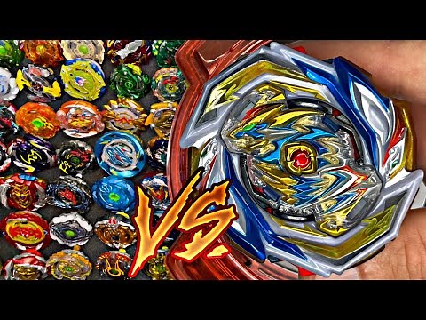 COMMAND DRAGON PRO SERIES VS ALL BEYBLADES BURST TURBO SLINGSHOCK FROM THE PETER PLAY COLLECTION!