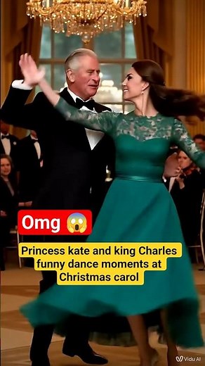 Princess kate and king Charles funny dance Queen camilla angry reaction #shorts #kingcharles #kate