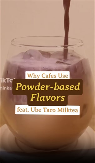 2.5K views · 23 reactions | Powder-based flavors keep café service smooth. With Ube Taro Milk Tea, every batch tastes the same from open to close. Quick to prepare, easy to store, and cost-efficient. Perfect for cafés serving volume without compromising quality. Café owners, this one’s for you—visit the link in bio. #familyschoiceartisanal #beveragesolutions #cafemenu #entrepreneurjourney | Family's Choice | Facebook