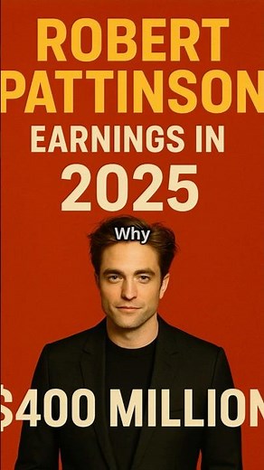 Robert Pattinson's Net Worth & Top Movie