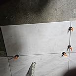 Storystore Tile Leveling System Kit, 350 PCS 1/16'' Levelers, 1800 PCS Spacer Clips and 175 Steel Wedges and 7 Wrenches, Reusable Tile Spacers Leveling System for Walls & Floors Installation