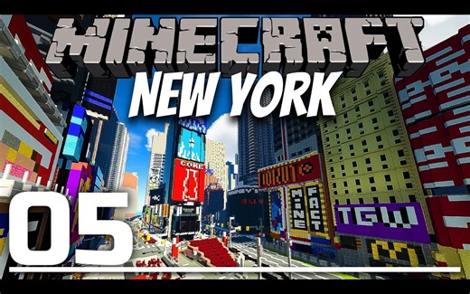 [中配]在Minecraft中重建时代广场 - MineFact