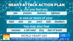 The World Heart Foundation is encouraging people to be heart heroes today. #9Today | TODAY