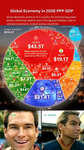 China🇨🇳 Surpassed USA🇺🇸[PPP GDP]