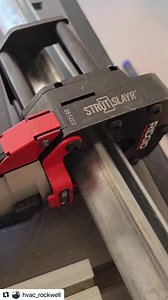 So fresh and so clean is right!! 🎶🧼🫧 Glad you're loving your STRUTSLAYR @hvac_rockwell! #RIDGID #RIDGIDTools #STRUTSLAYR #hvac #hvactechnician | RIDGID Tools
