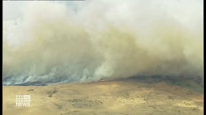 An emergency warning is in place for the bushfire near Lucindale which continues to burn out of control. Residents have been evacuated and a number of properties have already been lost. #9News | Nightly at 6.00pm | 9 News