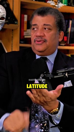 Neil deGrasse Tyson explains the North Star's elevation ⭐