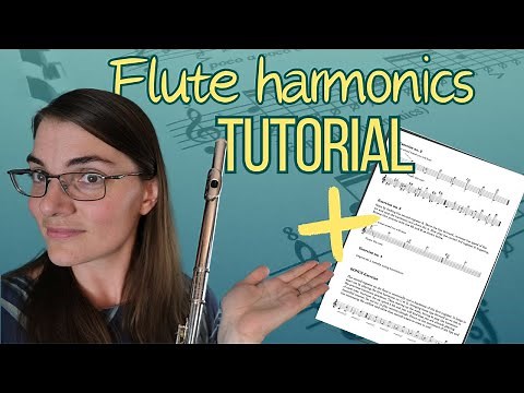How to play harmonics on the flute