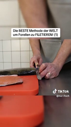 Die beste Methode zum Forellenfiletieren