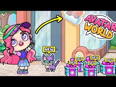 GET A PET SHOP AND COLLECT ALL THE COINS! // AVATAR WORLD // GAMEAVATARS // PAZU