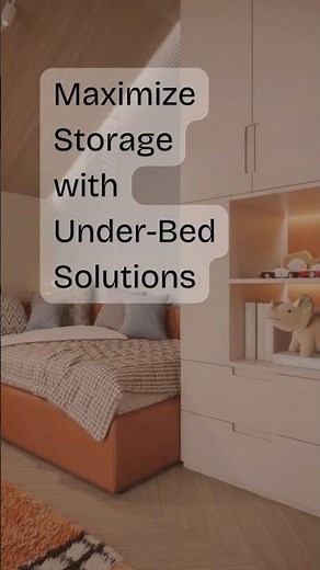 Small Bedroom Makeover: Hidden Under Bed Storage Hacks