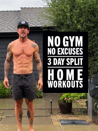 3-Day Home Resistance Training Workout Plan