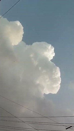 🌑 "Dark Black Cloud – Most Powerful Nature Scene"⚡ "Scary Black Clouds Before the Storm | Nature’s P