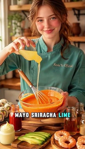 Easy Sushi Roll Platter with Homemade Sauce — Final Dip Looks Insane! #easyrecipes #food