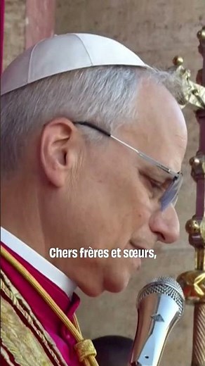 Les premières images du nouveau pape Léon XIV