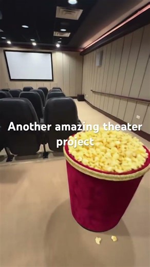 Popcorn is ready, movie theater ready! Sony ES and RTi control system #RTiremote, Exclusive A&S