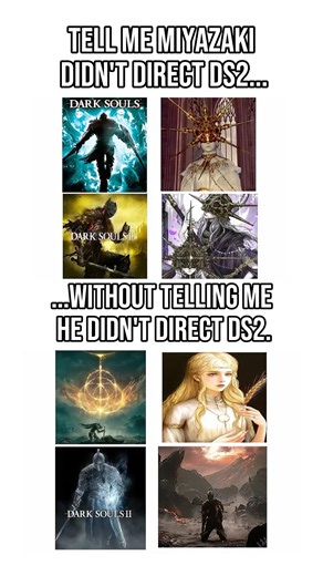 Miyazaki vs Dark Souls 2: The Meme Explained 😂 #darksouls #fromsoftware #shorts