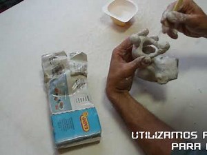 Tutorial figura para belen con pasta para modelar