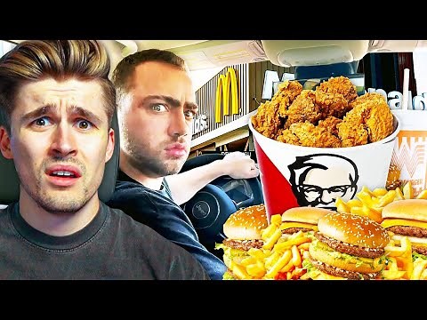 I Eat 14 Drive-Thru Meals to Beat His WORLD RECORD