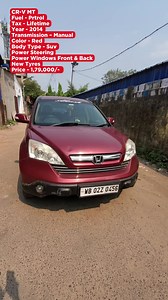 2.6K views · 73 reactions | ❈ CR-V MT ❈ Fuel - Petrol ❈ Year - 2007 ❈...