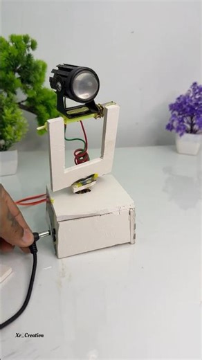 Remote Control DJ Lights | DIY Party Light Project #youtubeshorts #shorts #discolight #dcmotor #tech