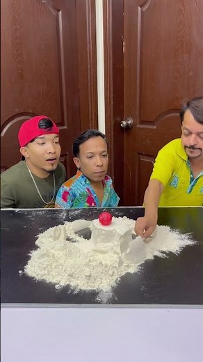 Flour Cutting Challenge #Challenge #Shorts #india