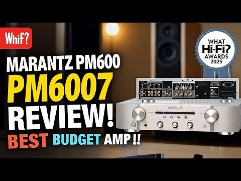 Marantz PM6007 Amplifier Review | the Best Stereo Amplifiers 2025