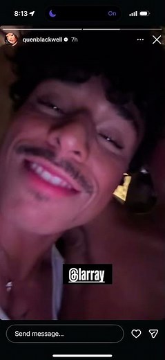 TIKTOK: Larray & Quen Blackwell At The GQ Event Together