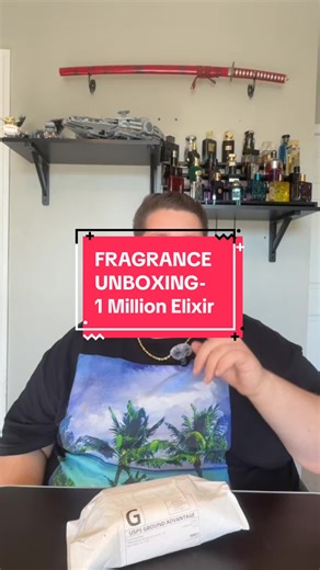 FRAGRANCE UNBOXING- @rabanne 1 Million Elixir #fragrance #cologne #colognetiktok #fragrancetiktok #fragrancetok