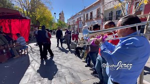 🌹🎺"Las Nieves de Enero"🎶 Ambiente musical de Banda Hnos Rosales en el Jardín de Nuestro Bello Jerez🎶🎺❤️🇲🇽 | Nuestro Jerez