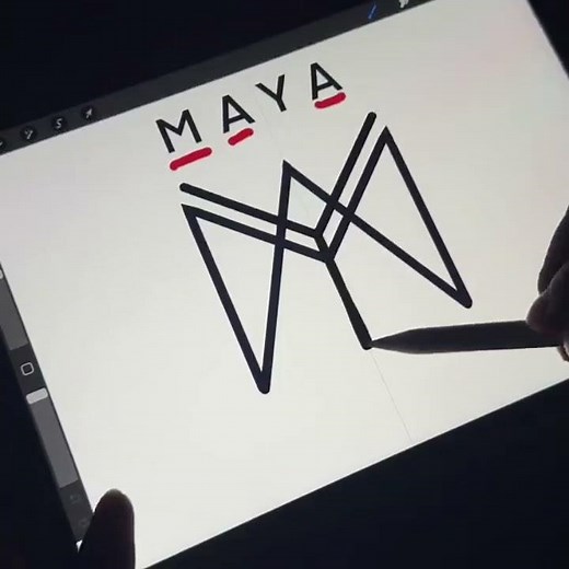 Maya Name Logo Design | Elegant & Stylish Signature Style for Maya