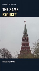 Russia Is Using the Same Excuse Again? #russia #worldnews #baltics #nato #news #shorts