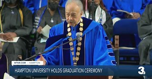 Hampton University holds graduation ceremony on Mother's Day