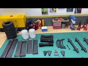 3D Printed Rc Truck 1/14 Part 3 ( Trailer and Upgrade Gearbox )
