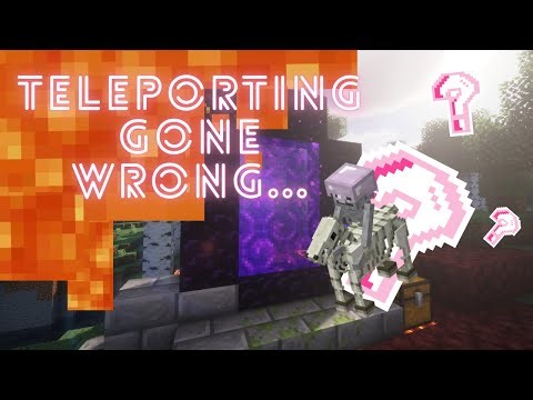 Teleporting Goes WRONG -Minecraft-