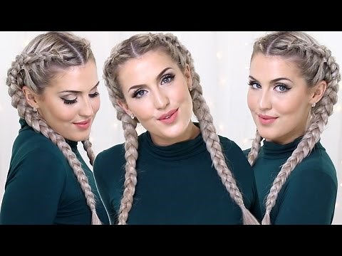 How To: Dutch Braids with Clip In Extensions