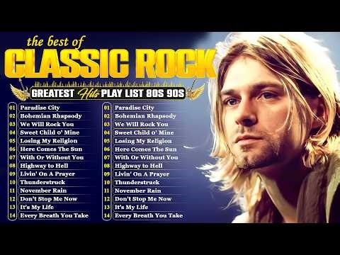 Led Zeppelin, Guns N' Roses, Scorpions, Metallica, ACDC, Queen 🔥 Classic Rock 70s 80s 90s Full Album