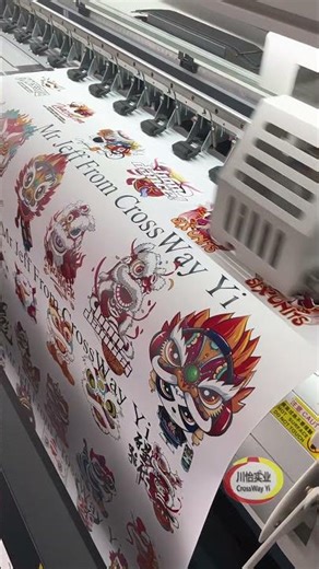 Vinyl Printing 1440Dip high Quality Large Format Printer Dual Head 1.8m