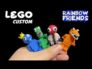 MINIFIG "Rainbow Friends" 🌈 LEGO Custom