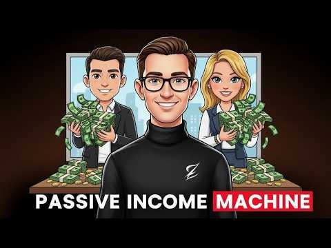 How to Create a Passive Income Machine and Never Be Broke Again (Step by Step)