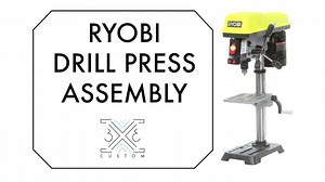 Assemble Your RYOBI Drill Press with These Easy Steps 🔧🛠️ #crafts #diy #woodworking | 3x3 Custom
