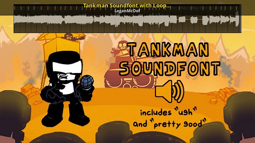 Tankman Soundfont with Loops!   Chromatic Scale Modding Tool for Friday Night Funkin' | FNF Modding Tools